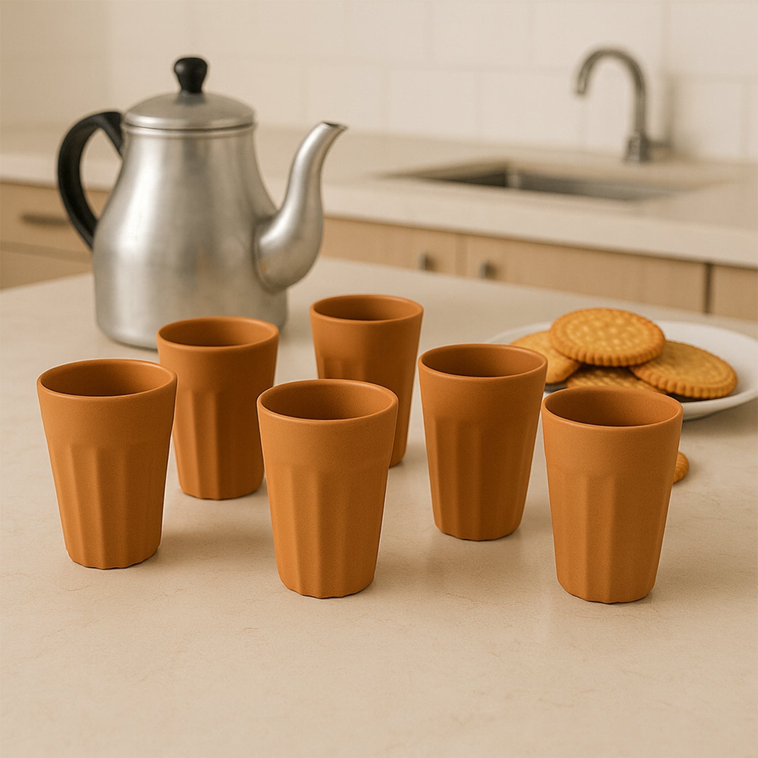 Konvex Traditional Chai Cups (125 ML / 6 Pc) Konvex Traditional Chai Cups (125 ML / 6 Pc)